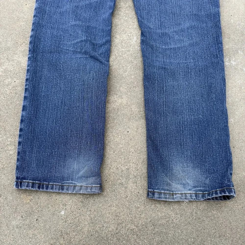 Y2K Unicorno Uomo‎ Italia Jeans Mens 34x30 Blue Denim Straight Leg Made in Italy